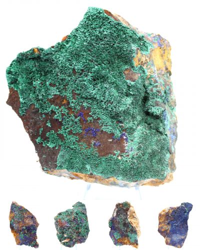 Azurita Malaquita Marruecos collection febrero 2026