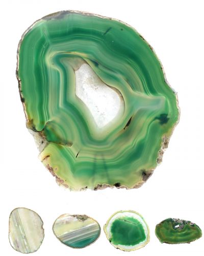 Ágata verde Brasil collection marzo 2026