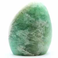 Piedra de fluorita verde de forma libre