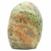 Piedra de crisoprasa pulida