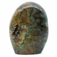 Piedra ornamental crisoprasa de Madagascar