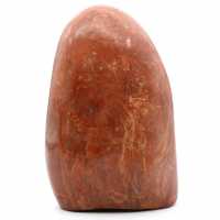 Piedra de piedra lunar rosa microlina natural