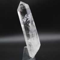 Prisma biterminado de cristal de roca con nueva superficie