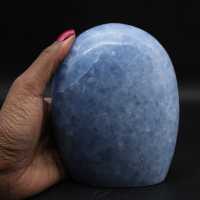 roca calcita azul