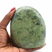 Piedra de feldespato verde