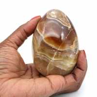 Huevo mineral de ágata