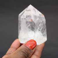 Prisma de cristal de cuarzo