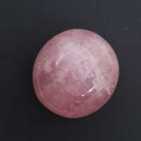 Guijarro de cuarzo rosa