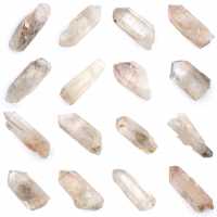 Cristal de cuarzo de Madagascar