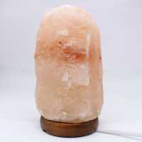 Lámpara de sal rosa del Himalaya