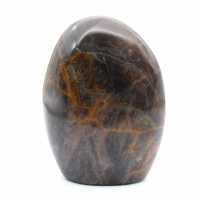 Adorno de piedra lunar negra