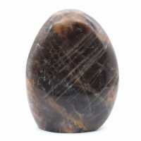 Piedra lunar negra para decoración