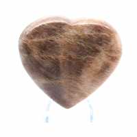 Piedra lunar de Madagascar: corazón