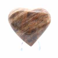 Corazón de microclina de Madagascar