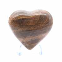 Corazón de piedra lunar de microclina