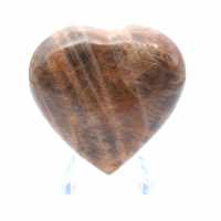 Corazón de microclina negra