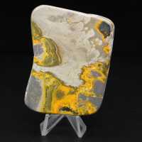 Adorno pequeño de jaspe abejorro pulido