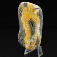 Pequeña decoración mineral de abejorro de jaspe