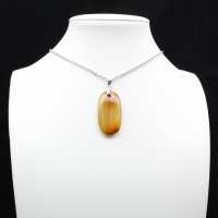 Colgante de cornalina natural