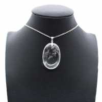 Colgante de cristal de roca