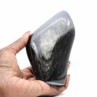 Obsidiana dorada de forma libre