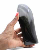 Piedra de obsidiana dorada