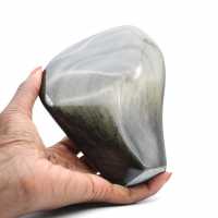 Piedra de obsidiana dorada de México