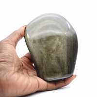 Bloque de obsidiana dorada para colocar
