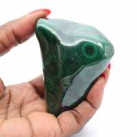 Forme libre en Malaquita