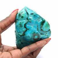Piedra pulida Crisocola Congo