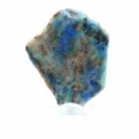 Rebanada de piedra de azurita malaquita para colección y creación