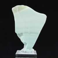 Rebanada natural de aragonita verde para decoración