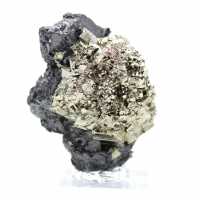 Ejemplar Mineral Pirita y Esfalerita