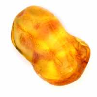 Piedra natural Ámbar amarillo – Colección lituana de guijarros