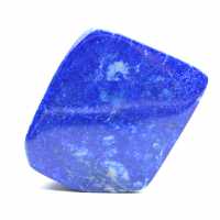 Piedra pulida de lapislázuli decorativa