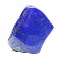 Ejemplar de lapislázuli pulido, piedra natural de Afganistán