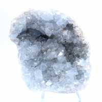 Geoda de cristal de celestita azul de Madagascar