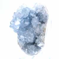 Auténtica geoda de celestita azul de Madagascar