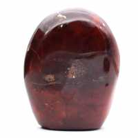 Adorno de cornalina pulida de calidad - Mineral natural coleccionable (Madagascar)
