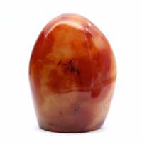 Adorno pequeño de cornalina pulida - Piedra natural coleccionable (Madagascar)