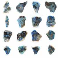Rebanada de azurita malaquita para colección mineral Rebanada de azurita malaquita para colección mineral