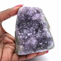 Amatista Brasil: Pequeña geoda para colección de minerales