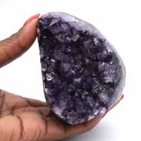 Drusa de amatista de Brasil: piedra natural de calidad
