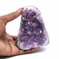 Drusa de amatista para colección: ejemplar de forma única Drusa de amatista para colección: ejemplar de forma única