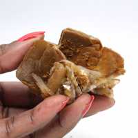 Muestra natural de barita marroquí