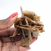 Cristales de barita marroquí natural