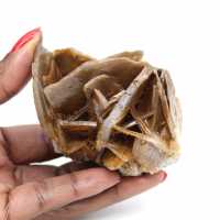 Cristales compactos de barita de Marruecos