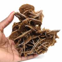 Barita marrón cristalizada de Marruecos