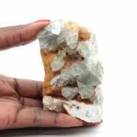 Fluorita en bruto para decoración: Cristales verdes de Marruecos Fluorita en bruto para decoración: Cristales verdes de Marruecos