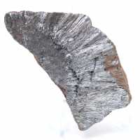 Pequeño ejemplar de pirolusita, cristalización en Marruecos